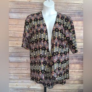 Lularoe Kimono Top - Size Small ( fits a 1X too)